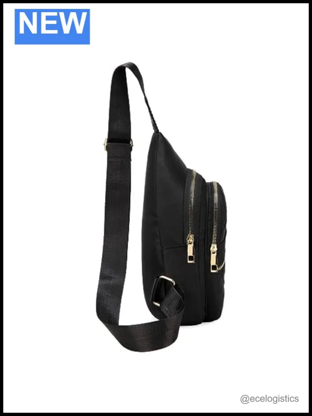 Small Sling Backpack Crossbody for Women, Nylon Daypack Hiking Travel Chest Bag